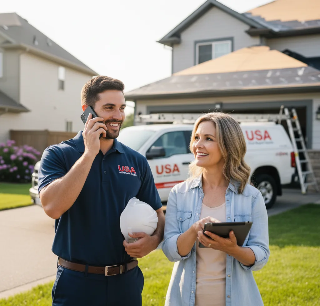 USA Roof Repair Experts customer support in East Haven